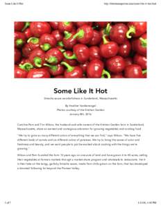 Some Like It Hot  http://thetakemagazine.com/some-like-it-hot.html Some Like It Hot Sriracha sauce wonderfulness in Sunderland, Massachusetts