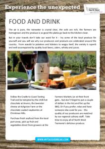 Food and Wine in template