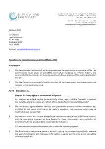 11 March 2015 EMA Review Law Commission PO Box 2590 Wellington 6011 DX SP 23534