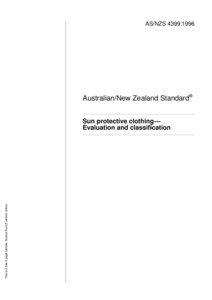 AS/NZS 4399:1996  Australian/New Zealand Standard®