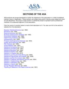 Microsoft Word - SECTIONS OF THE ASA.doc