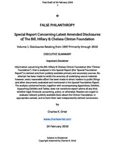 Hillary Clinton / Rodham family / United States / Arkansas / Bill Clinton / Lewinsky scandal / Liberalism in the United States / Clinton Foundation / 501(c) organization