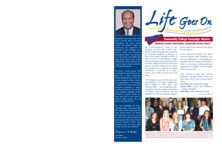 LGO Summer 14 rev.qxp_Life Goes On Summer[removed]:04 PM Page 1  Community College Campaign (continued from page 2)