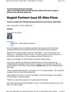 http://www.bizjournals.com/atlanta/print-editionregent-partners-buys-50-allen-plaza.html?s=print