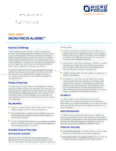 AQ Micro Focus AcuXDBC Data Sheet.indd