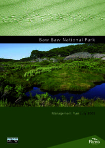 Baw Baw National Park Management Plan