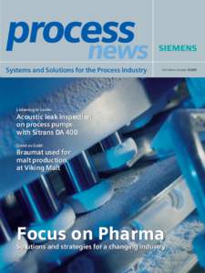 process news Systems and Solutions for the Process Industry s 10th edition October 3|2005
