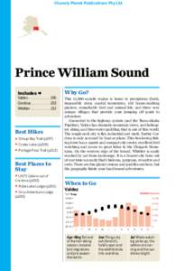 ©Lonely Planet Publications Pty Ltd  Prince William Sound Includes   Valdez. . . . . . . . . . . . . . 196