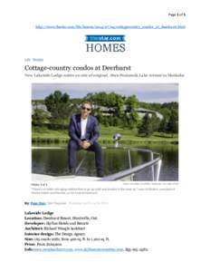 Page 1 of 5 http://www.thestar.com/life/homes[removed]cottagecountry_condos_at_deerhurst.html Life / Homes  Cottage-country condos at Deerhurst