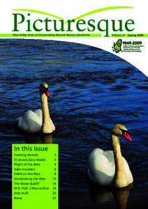 Wye Valley Area of Outstanding Natural Beauty newsletter  In this Issue Farming Awards  2