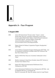 Reps Chapter Appendix Template