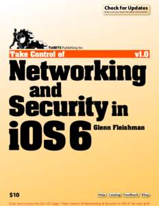 Take Control of Networking & Security in iOSSAMPLE