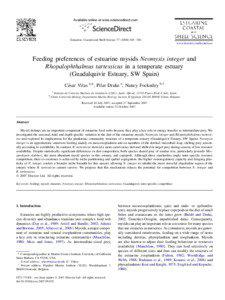 Available online at www.sciencedirect.com  Estuarine, Coastal and Shelf Science[removed]345e356