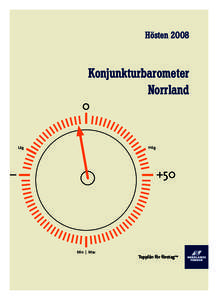 HöstenKonjunkturbarometer Norrland 0