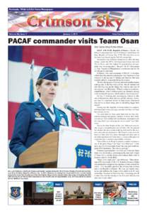Peninsula - Wide U.S Air Force Newspaper  Volume 06, Issue 7						January 2, 2015 http://www.7af.pacaf.af.mil