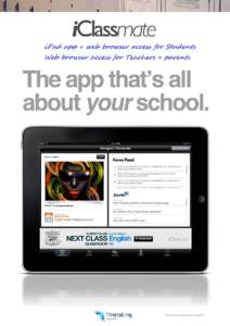     Teacher Dashboard (web-based) Free with SMA!