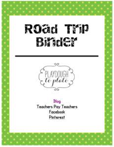 Microsoft Word - Road Trip Activity Pack.docx