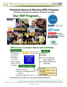 Enterprise Resource Planning Courses