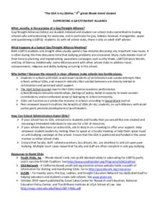 Microsoft Word - GayStraight Alliance Primer FINAL2.doc