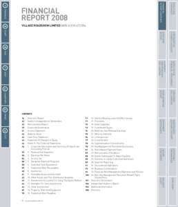 CASH FLOW STATEMENT DIRECTORS’ REPORT