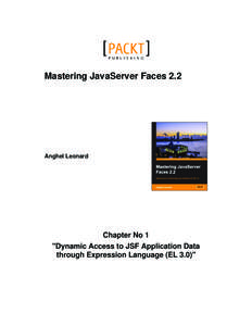 Mastering JavaServer Faces 2.2  Anghel Leonard Chapter No 1 