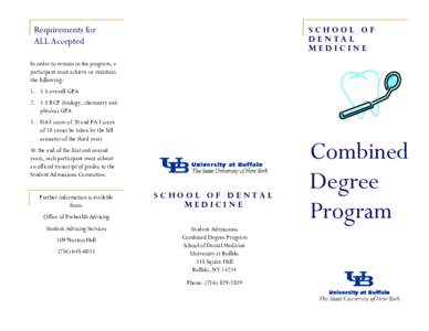 Dental Combined Degree Program Brochure.pub (Read-Only)
