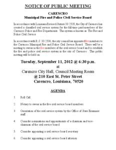Agenda for new board orientation meeting September[removed]