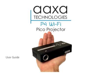 aaxa TECHNOLOGIES P4 Wi-Fi  Pico Projector