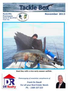 Redcliffe Peninsula November[removed]Game & Sportfish