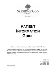 Microsoft Word[removed]Patient Information Guide - October 2009.doc