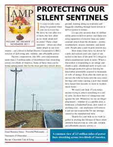Supplement to Oklahoma Living  Protecting Our Silent Sentinels  I
