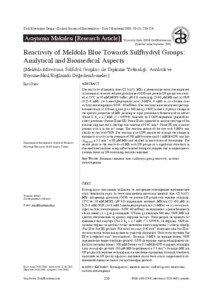 Türk Biyokimya Dergisi [Turkish Journal of Biochemistry - Turk J Biochem] 2005; 30 (3); [removed]Araştırma Makalesi [Research Article]