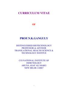Microsoft Word - Prof  N K Ganguly.doc
