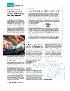 Chemical & Engineering News, Monday, September 4, 2017, pages from 14 to 15