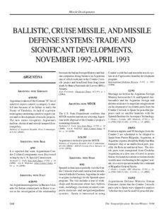 Technology / Ballistic missiles / Missile Defense Agency / Short-range ballistic missiles / Scud / Missile / RT-2PM Topol / Joint Publications Research Service / Intercontinental ballistic missile / Missile defense / Rocketry / Space technology
