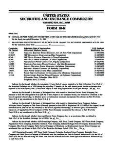 UNITED STATES SECURITIES AND EXCHANGE COMMISSION WASHINGTON, D.C[removed]FORM 10-K (Mark One)