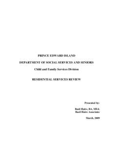 H:�ld and Family Services�ld and Family Services-Final Report Marchwpd