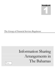 Handbook  1 The Group of Financial Services Regulators  Rev.