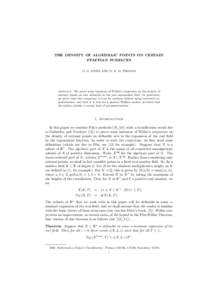 Pfaffian function / Pfaffian / Constructible universe / Model theory / Integrability conditions for differential systems / Theorems and definitions in linear algebra / Algebra / Linear algebra / Mathematics