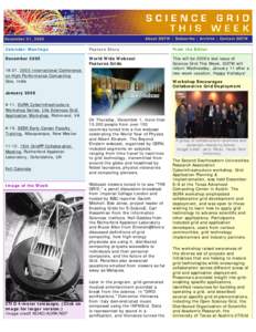 About SGTW | Subscribe | Archive | Contact SGTW  December 21, 2005 Calendar/Meetings