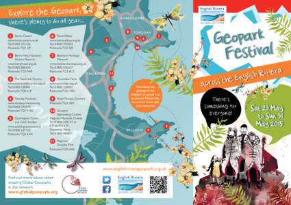 Explore the Geopark,  BABBACOMBE there’s plenty to do all year...