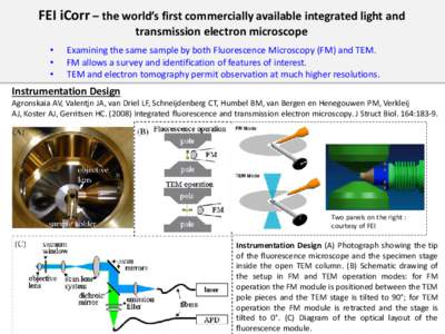 Integrated Correlative Microscopy – FEI iCorr