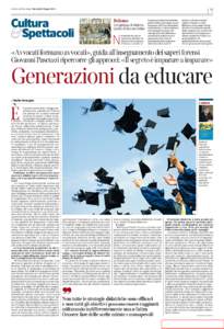 13  Corriere dell’Alto Adige Mercoledì 3 Giugno 2015 BZ