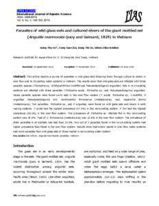 Effect of Cellulolytic gut bacteria as a feed supplement on the growth performance and nutrient digestibility of Asian Seabass (Lates calcarifer)