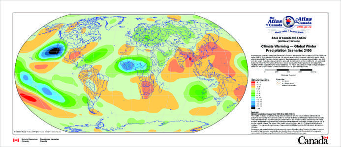 climate_warming_global_winter_precipitation_scenario_2100_map