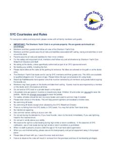Microsoft Word - SYC Mailing for Members 2014_Courtesies and Rules.docx