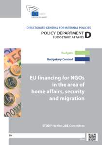 EU financing for NGOs in the area of home affairs, security and migration