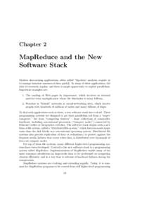 20  Chapter 2 MapReduce and the New Software Stack