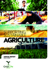 SUPPORTING SUSTAINABLE ANNUAL REPORT 2013–2014