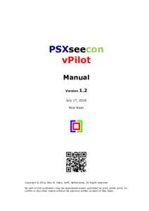 PSXseecon vPilot Manual Version  1.2